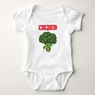 Niemand mag Broccoli - Geschenk für Gemüseliebhabe Baby Strampler
