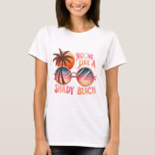 Niemand mag einen Sandstrand T-Shirt (Vorderseite)