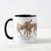 Niemand mag Familie - Wolf-Jungpup-Tasse Tasse (Links)