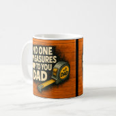 Niemand misst euch, der Geburtstag des Vaters Kaffeetasse (Vorderseite Links)