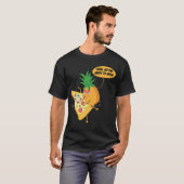 Niemand muss Ananas-Pizza-Ananas auf T-Shirt (Vorne ganz)