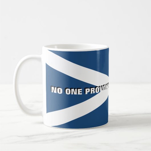 Niemand provoziert mich ungestraft kaffeetasse (Links)