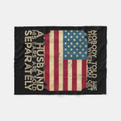 Niemand sagte mir, dass, wenn man ein Ehemann sein Fleecedecke (Vorderseite (Horizontal))