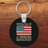 Niemand sagte mir, dass, wenn man ein Ehemann sein Schlüsselanhänger (Vorderseite)