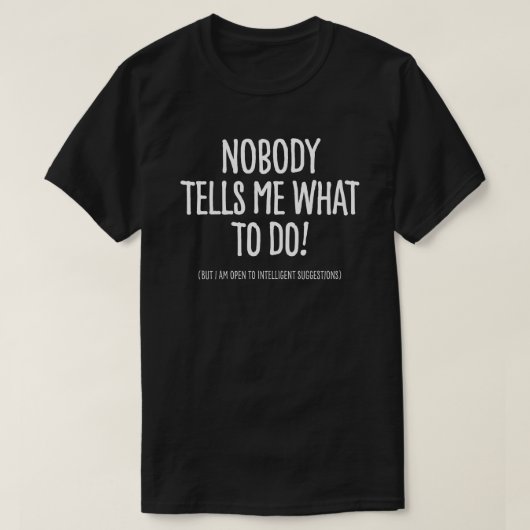 Niemand T-Shirt (Design vorne)