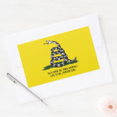 Niemand tanzt auf dir, Süße Rechteckiger Aufkleber (Umschlag)