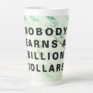 Niemand verdient eine Milliarde Dollar Milchtasse