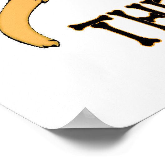 Niemand verrät mit dem Schaf Poster (Ecke)