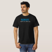 Niemand versteht mich, vielleicht bin ich JavaScri T-Shirt (Vorne ganz)