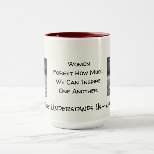 Niemand versteht uns* wie US* Tasse (Zentrum)