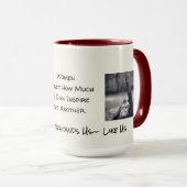 Niemand versteht uns* wie US* Tasse (VorderseiteRechts)