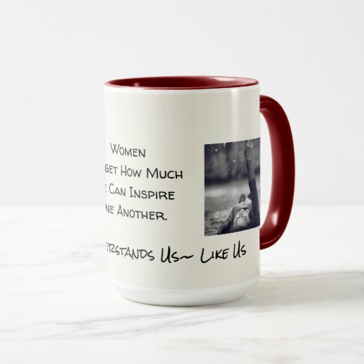 Niemand versteht uns* wie US* Tasse (VorderseiteRechts)