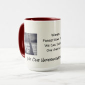 Niemand versteht uns* wie US* Tasse (Vorderseite Links)