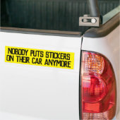 Niemand verwendet Sticker noch lustigeren Autoaufk Autoaufkleber (Auf Lkw)