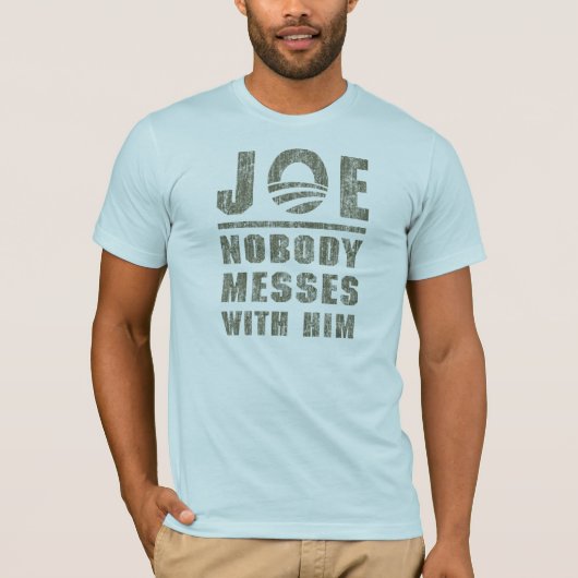 Niemand verwirrt mit JOE BIDEN T-Shirt (Vorderseite)