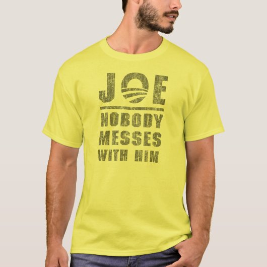 Niemand verwirrt mit JOE BIDEN T-Shirt (Vorderseite)