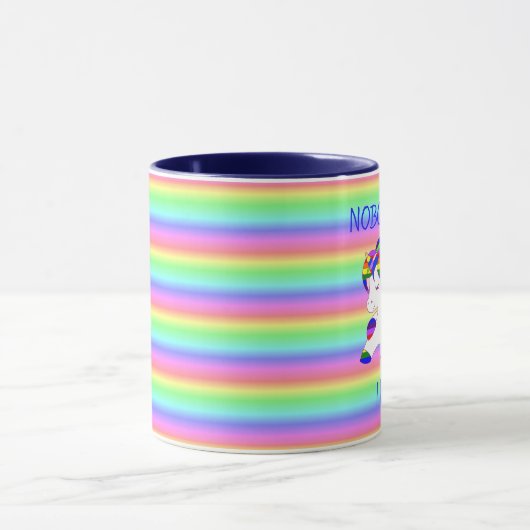 Niemand weiß, dass ich Gay Rainbow LGBT Spaß Tasse (Zentrum)