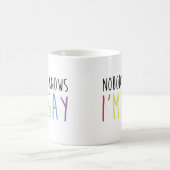 Niemand weiß, dass ich homosexuell bin kaffeetasse (Mittel)