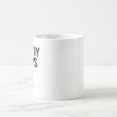 Niemand weiß, dass ich Pan - - LGBTQ Rechte bin - Kaffeetasse (Mittel)