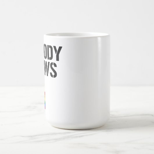 Niemand weiß, dass ich schwul bin kaffeetasse (Mittel)