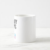 Niemand weiß, dass ich Trans bin - - Kaffeetasse (Mittel)