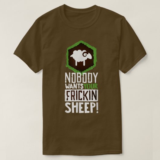 Niemand Will deinen Shirt Board Game Geek Nerd (Design vorne)