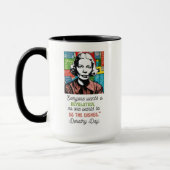 Niemand Will die Geschirr Dorothy Day Tasse (Links)