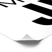 Niemand wird dich mehr als Jesus Liebe haben Poster (Ecke)