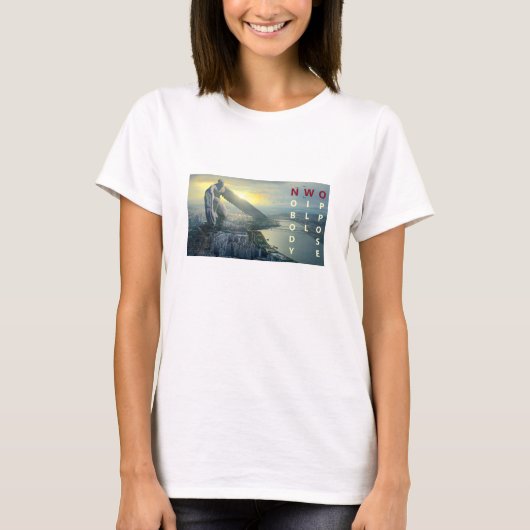 Niemand wird sich dem (leichten) T - Shirt widerse (Vorderseite)