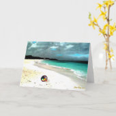 Niemand, zum es mit diesem Sommer… Fräulein zu Karte (Gelbe Blume)