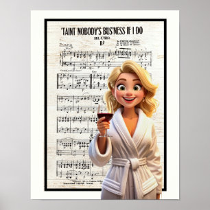 Niemandem etwas angeht, wenn ich es tue poster