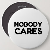 NIEMANDEN KÜMMERT ES BUTTON (Vorne & Hinten)