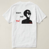 NiemandHurtSie! T-Shirt (Design Rückseite)