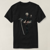 Nier Automata 2B T-Shirt (Design vorne)