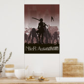 Nier Automata Poster (Küche)