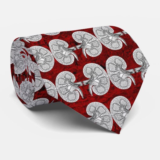 NIERE 2 ZEICHNEND KRAWATTE (Gerollt)