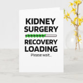 Niere Operation Erholung | Nierentransplantate Karte (Gelbe Blume)