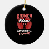 Niere Stone Operation Erholung Keramik Ornament (Vorne)