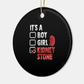 Niere Stone Operation Erholung Keramik Ornament (Links)