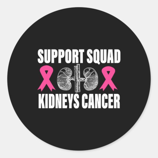 Nieren (Anatomie): Bild, Funktion, Runder Aufkleber (Vorderseite)