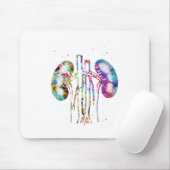 Nieren Anatomie Mousepad (Mit Mouse)