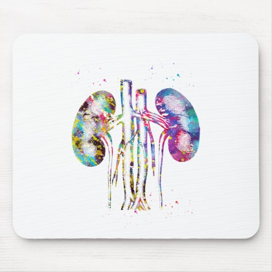 Nieren Anatomie Mousepad (Vorne)