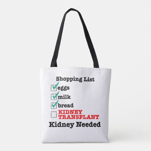 Nieren-erforderliche Tasche (Rückseite)