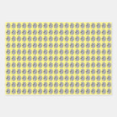 Nieren, gelb geschenkpapier set (Vorderseite 2)