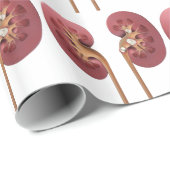 Nieren Geschenkpapier (Rolleneckpunkt)