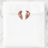 Nieren Herz-Aufkleber (Tasche)