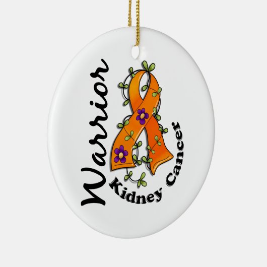 Nieren-Krebs-Krieger 15 Keramikornament (Rechts)