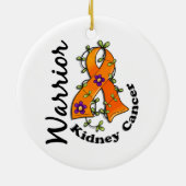 Nieren-Krebs-Krieger 15 Keramikornament (Hinten)