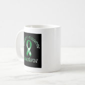 Nieren-Krebs-Überlebender Kaffeetasse (Vorderseite Links)