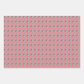 Nieren, Rose Geschenkpapier Set (Vorderseite)